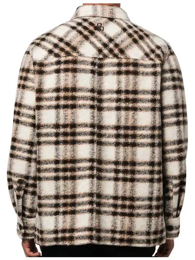 Kerbont Check Shirt Jacket - ISABEL MARANT - BALAAN 3