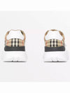 Vintage Check Suede Leather Sneakers Archive Beige - BURBERRY - BALAAN 5