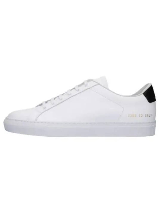 Retro Classic Sneakers White Black - COMMON PROJECTS - BALAAN 1