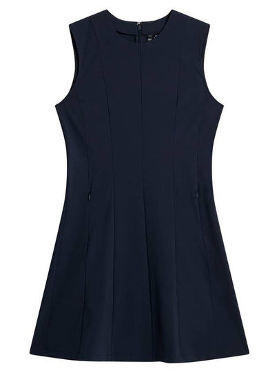 Golf Jasmin Short Dress Navy - J.LINDEBERG - BALAAN 2