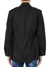 19SS Saint Laurent Hidden Button String Black Field Jacket - SAINT LAURENT - BALAAN 2