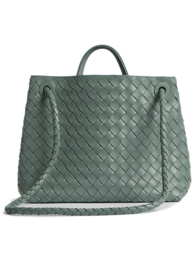 Andiamo Medium Tote Bag Aloe - BOTTEGA VENETA - BALAAN 5