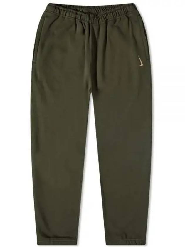 Fleece Track Pants Green - NIKE - BALAAN 1