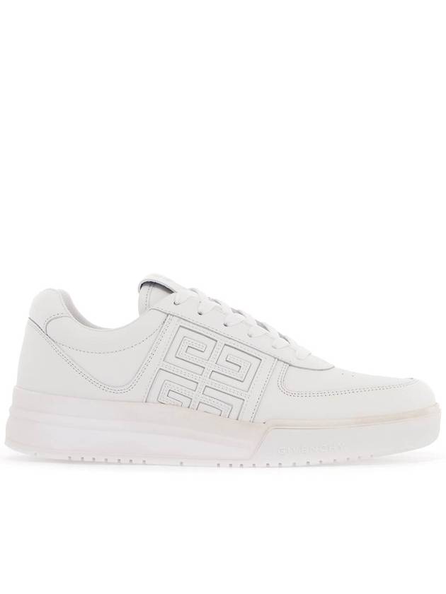 G4 Leather Low Top Sneakers White - GIVENCHY - BALAAN 2