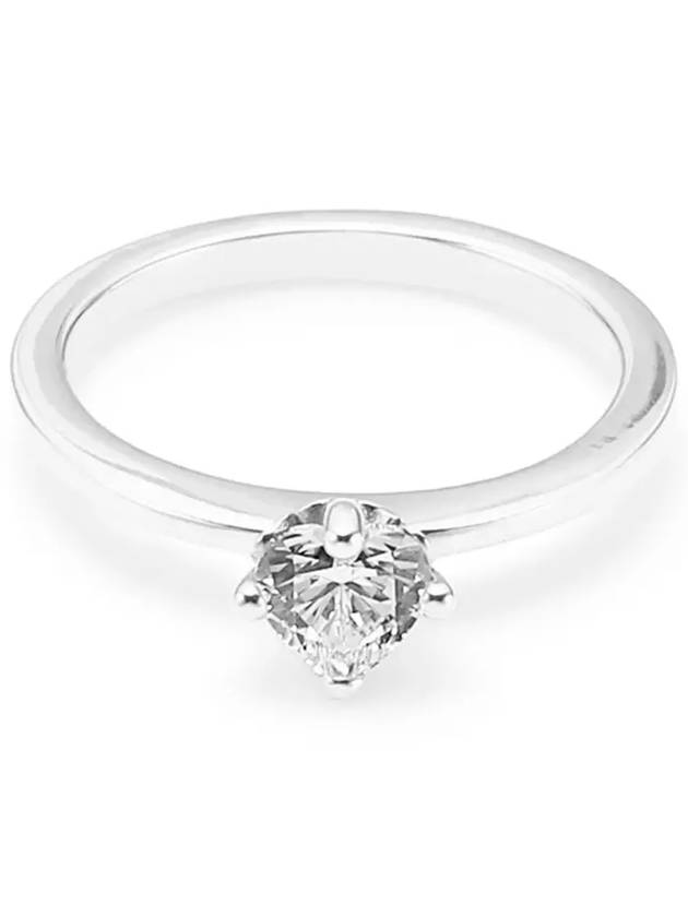 Solitaire Clear Sparkling Ring Silver - PANDORA - BALAAN 4