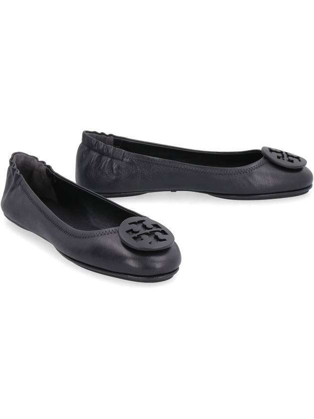 Women's Minnie Travel Ballet Flat Perfect Black - TORY BURCH - BALAAN 4