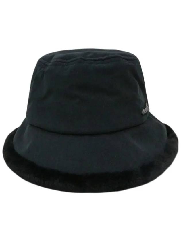 Macaron earring bucket hat BLACK - MONBIRDIE GOLF - BALAAN 3