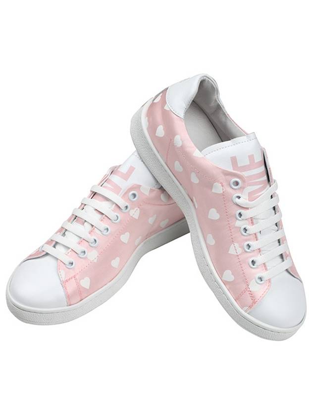 10073DHE PINK HEART Women's sneakers - JOSHUA SANDERS - BALAAN 1