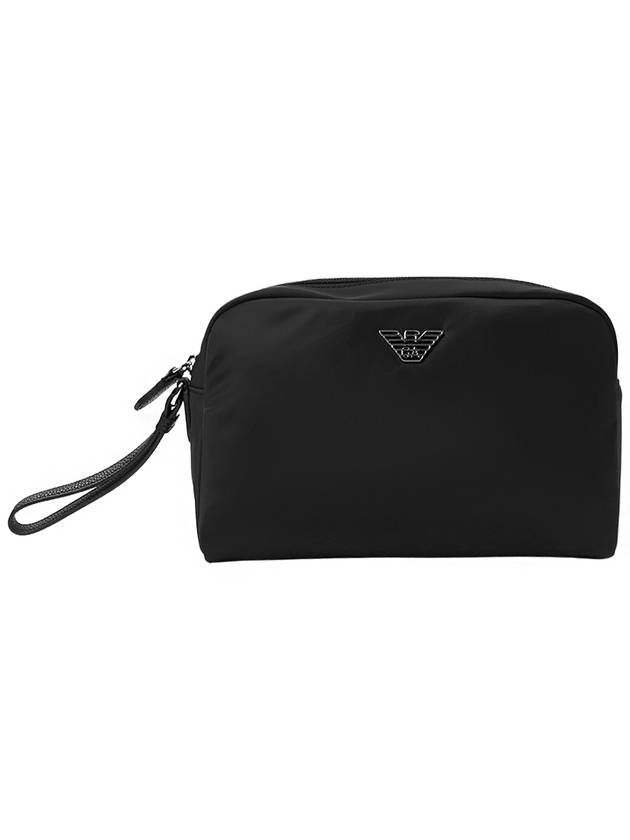 Logo Pouch Bag Black - EMPORIO ARMANI - BALAAN 2