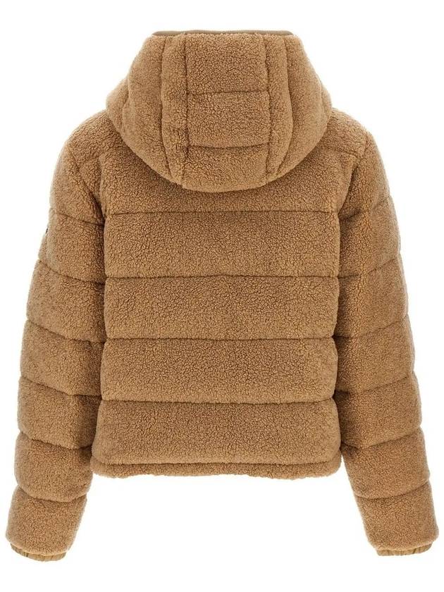 Audrieu Teddy short padded beige - MONCLER - BALAAN 3