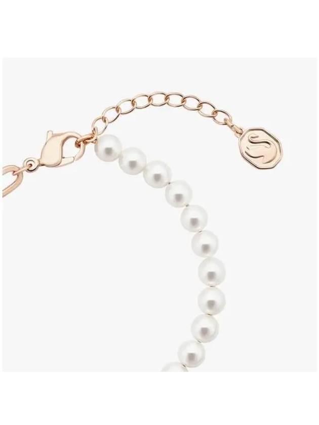 Teddy Pearl Bracelet Pink Rose Gold - SWAROVSKI - BALAAN 5