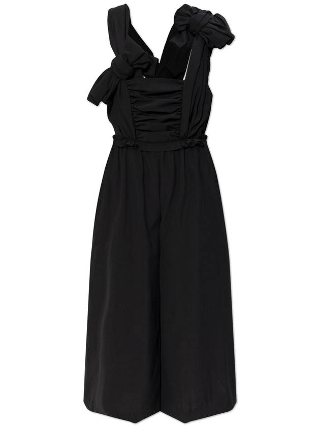 CDG By Comme Des Garçons Wool Jumpsuit, Women's, Black - COMME DES GARCONS - BALAAN 1