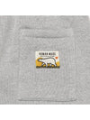 Fleece Gray Sweatpants HM26PT022GY4 - HUMAN MADE - BALAAN 4