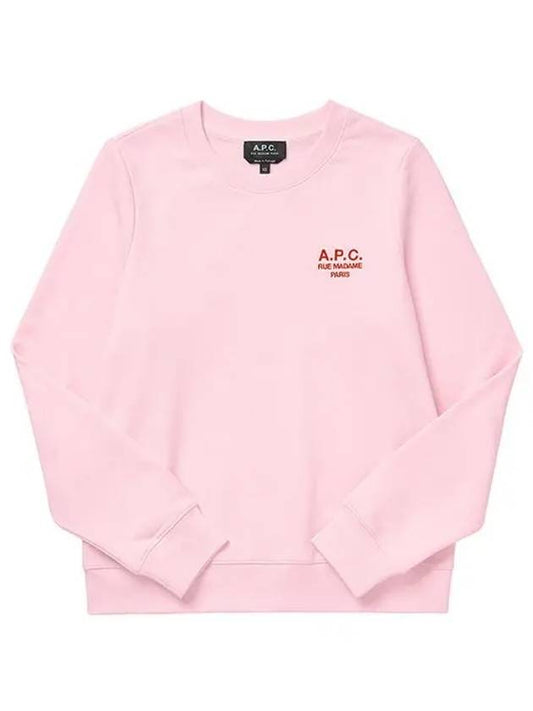 Skye Logo Sweatshirt Pink - A.P.C. - BALAAN 2