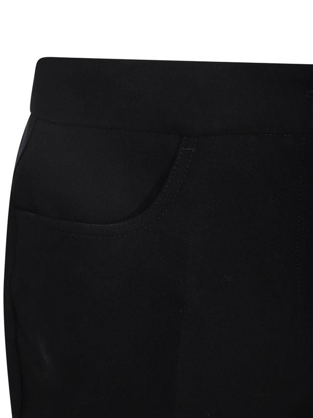 23 ss Black Cotton Pants J02KA0120J45020001 B0480211061 - JIL SANDER - BALAAN 4