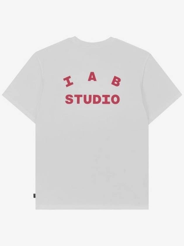 t shirt white - IAB STUDIO - BALAAN 1