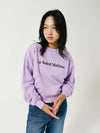 Brushed Options Logo Sweat Shirts LAVENDER - LE SOLEIL MATINEE - BALAAN 5