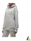 Logo Patch Hoodie Grey - MOOSE KNUCKLES - BALAAN 2