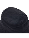 Embroidered Logo Bucket Hat Black - Y-3 - BALAAN 9