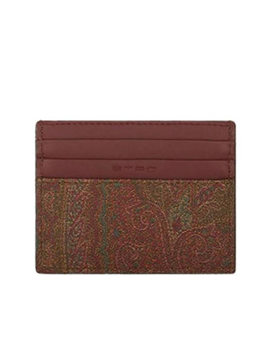 23FW Paisley Card Wallet Red 1H769 7863 STK - ETRO - BALAAN 2