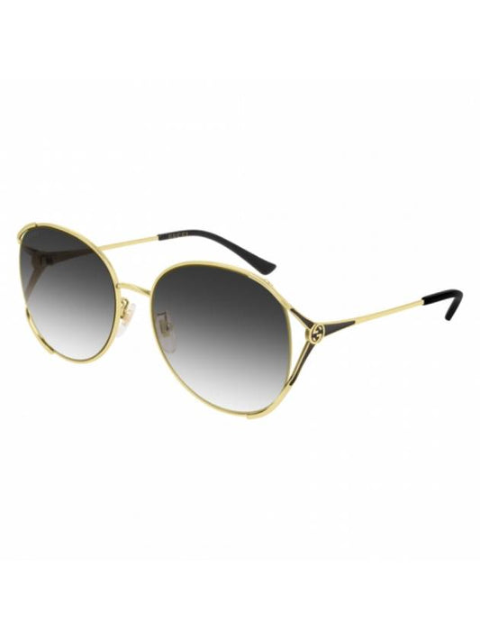 Eyewear Round Sunglasses Gold - GUCCI - BALAAN 1