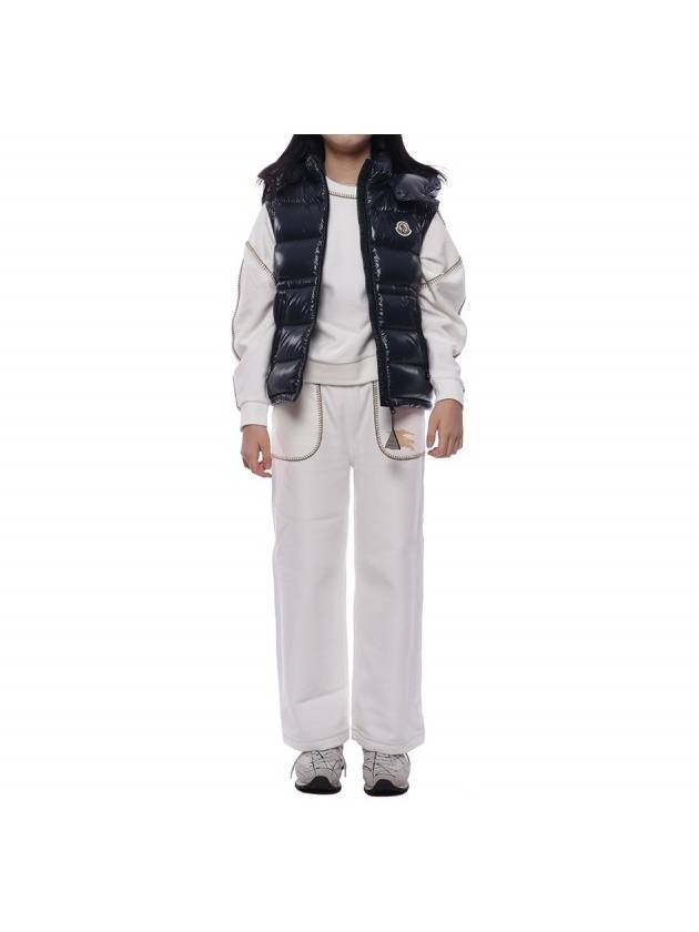 Kids Ania Down Padding Vest Navy - MONCLER - BALAAN 4