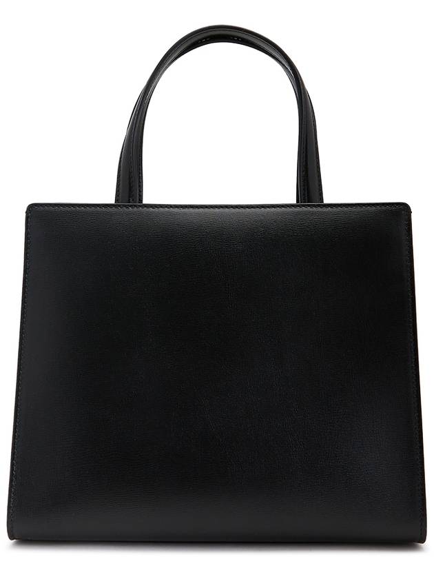 Vara Bow Top Handle Tote Bag Black - SALVATORE FERRAGAMO - BALAAN 5