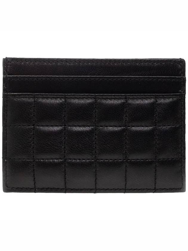 Cassandre Quilting Leather Card Wallet Black - SAINT LAURENT - BALAAN 4