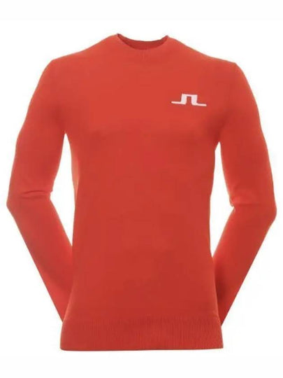 Golf Gus Crew Neck Knit Top Fiery Red - J.LINDEBERG - BALAAN 2