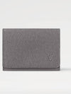 Business Card Wallet Holder Taiga Gray Blue M11583 - LOUIS VUITTON - BALAAN 1