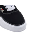 Baker OG Sole Canvas Low Top Sneakers Black - MAISON MIHARA YASUHIRO - BALAAN 10