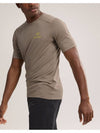 Men s Ionic Merino Wool Short Sleeve T Shirt Beige X000006537 020141 - ARC'TERYX - BALAAN 4