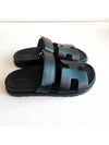 Chypre Sandal Calfskin & Noir - HERMES - BALAAN 3