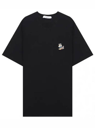 Dressed Fox Patch Classic T Shirt - MAISON KITSUNE - BALAAN 1