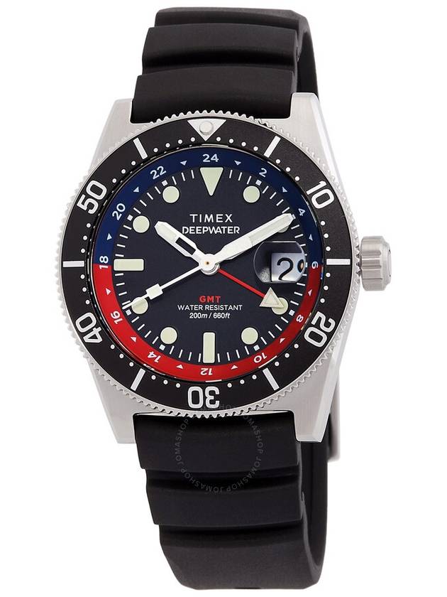 Timex Deepwater Reef Quartz Black Dial Men's Watch TW2W75000 - TIMEX - BALAAN 1