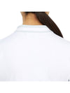 Women's CD6 CTPL Polo Short Sleeve T-Shirt White - MARK & LONA - BALAAN 8