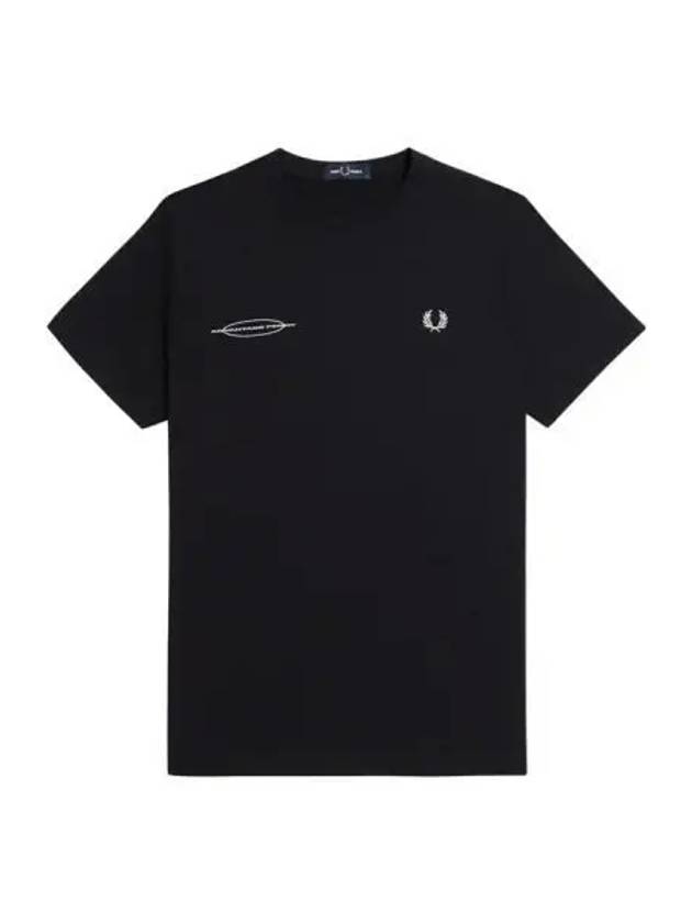 Fred Perry Advantage T Shirt Black - FRED PERRY - BALAAN 1