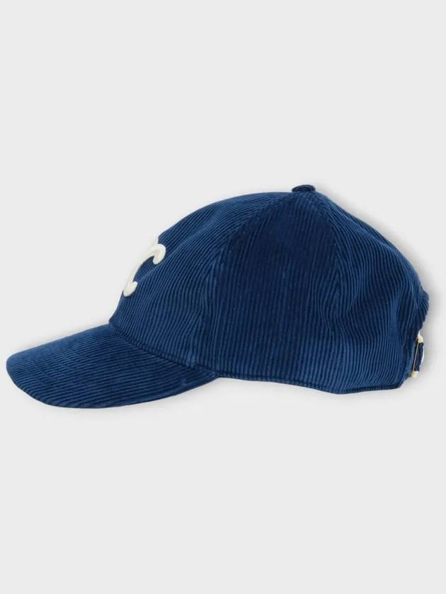 Triomphe Baseball Cap Blue - CELINE - BALAAN 5