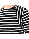 Stripe Long Sleeve T-Shirt Black - ALEXANDER MCQUEEN - BALAAN 4