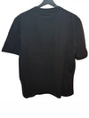 TS0005 J207 10 Logo Short Sleeve TShirt Black - LANVIN - BALAAN 3