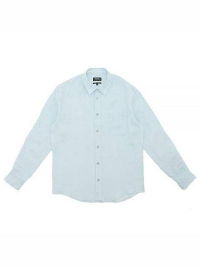 Clement Long Sleeve Shirt Pale Blue - A.P.C. - BALAAN 2