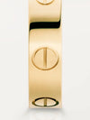 Love Wedding Band Ring Yellow Gold - CARTIER - BALAAN 6