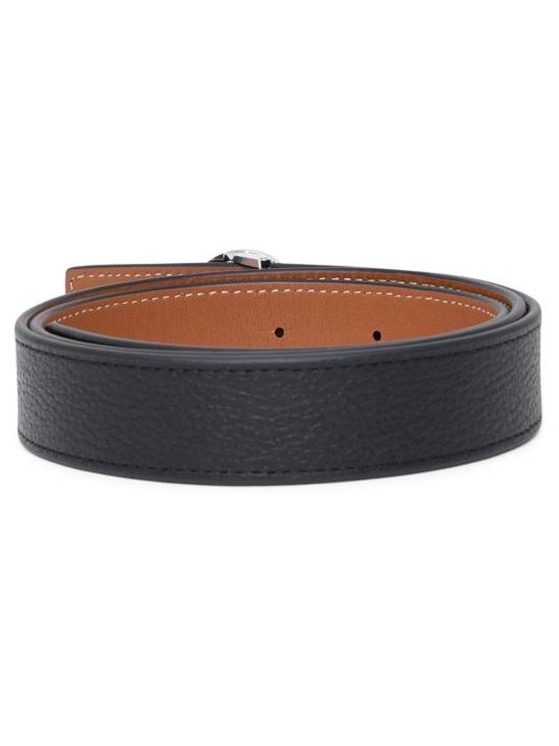 1 Miller Reversible Leather Belt Black Classic Cuoio - TORY BURCH - BALAAN 4