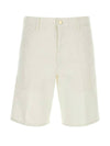 Dearborn Single Knee Bermuda Shorts Off White - CARHARTT WIP - BALAAN 1