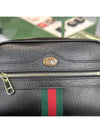 Ophidia GG Web Mini Cross Bag Black - GUCCI - BALAAN 4