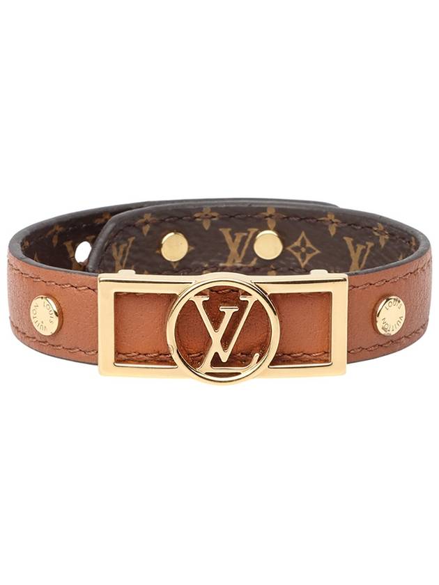 M6560F Dauphine gold logo bracelet 34258 1 - LOUIS VUITTON - BALAAN 1