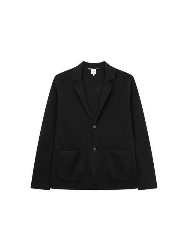 Knitted wool no cheat single jacket black - PAUL SMITH - BALAAN 1