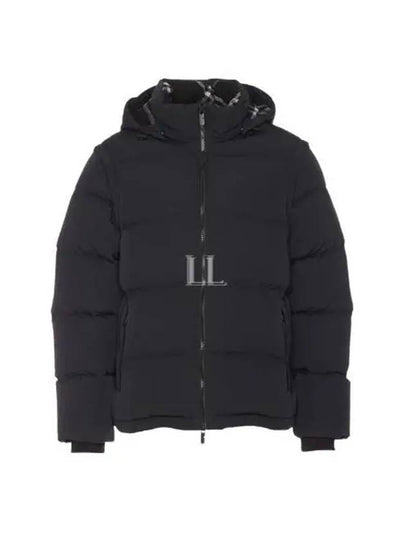 Logo Patch Detachable Sleeve Down Padding Black - BURBERRY - BALAAN 2