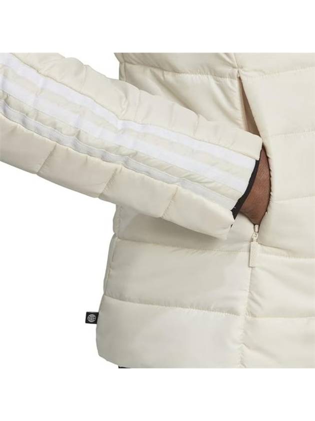 Slim fit lightweight padded jacket HK5251 cream WOMENS UK8 - ADIDAS - BALAAN 6