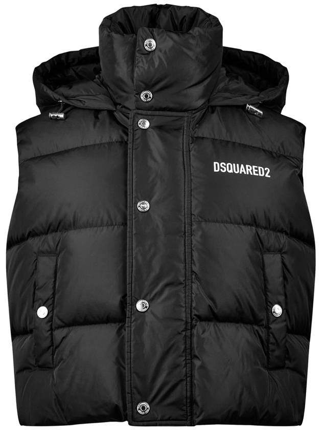 23 fw Black Puffer Vest Down Jacket S75FB0155S53817900 B0480371941 - DSQUARED2 - BALAAN 2